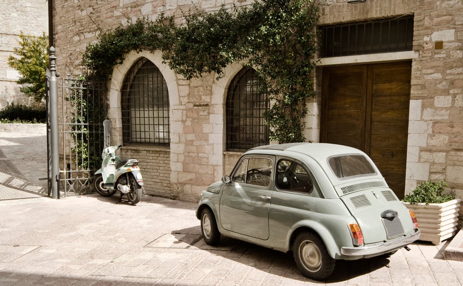 Old Italian Car 500